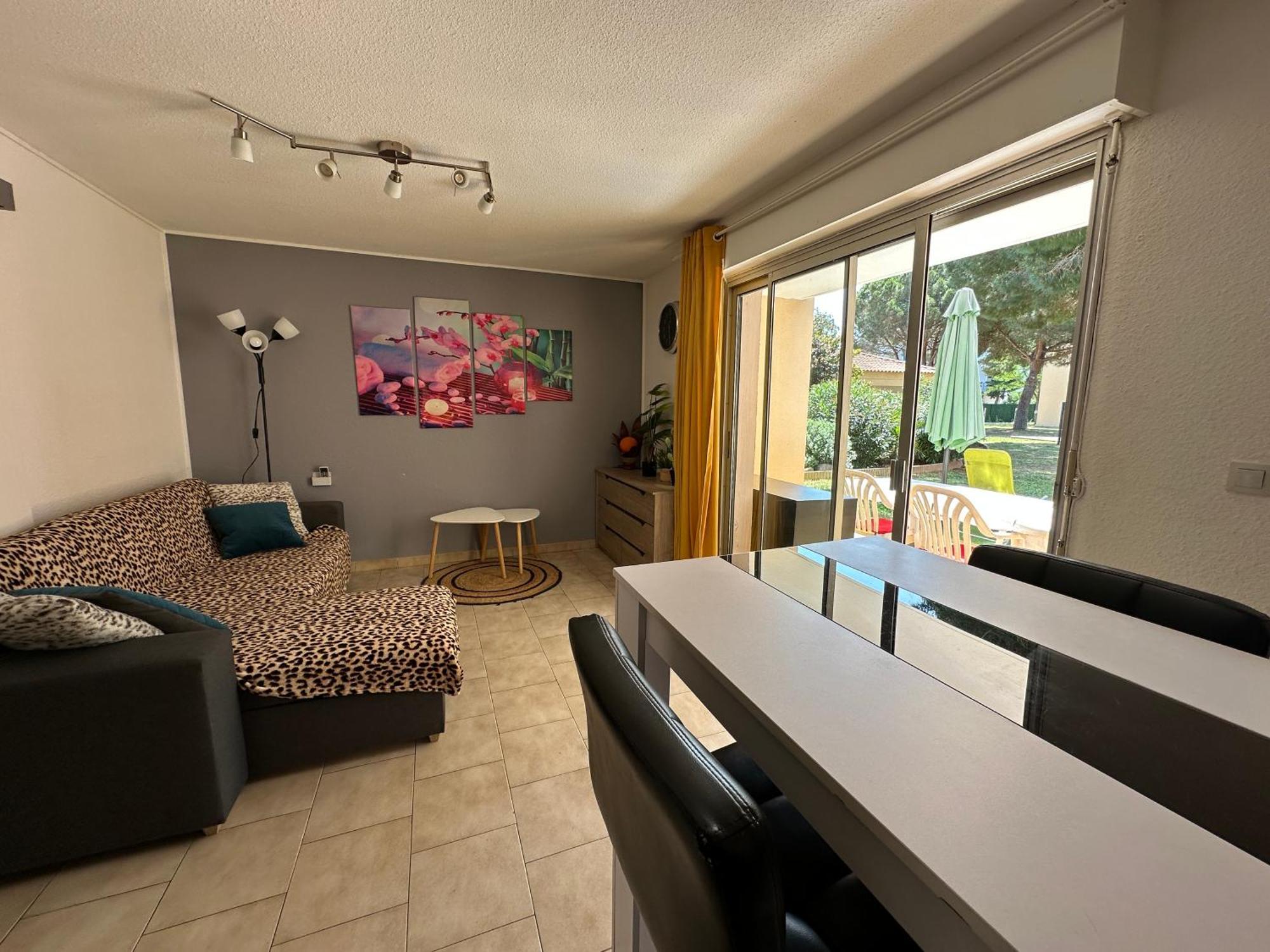T2 Rdc A Canet En Roussillon Europa 4 Pers ,Piscine,Clim, Tennis, Parking Exterior photo